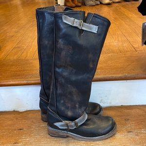 Freebird tall leather boots, size 8